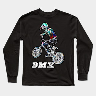 bmx racing Long Sleeve T-Shirt